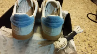 Zapatillas Coolway ice Beige y Azul