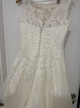 Vestido de Novia St. Patrick Blanco Encaje