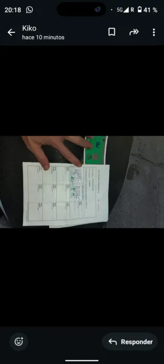 Piaggio NRG Power Scooter Gris/Rojo