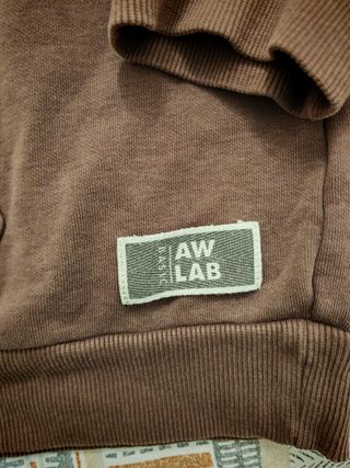 Sudadera Speedy Fleece AW LAB marron Talla XXL