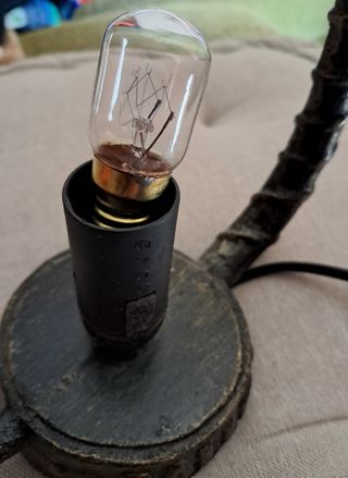 Lámpara de mesa mosaico cristal