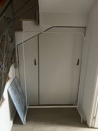 Burro perchero blanco Ikea