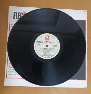 Vinilo Los Elegantes Ponte ya a bailar 1984 LP