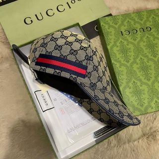 Gorra Gucci Beige y Azul