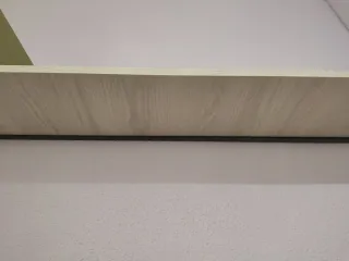 Estantería madera gris y verde