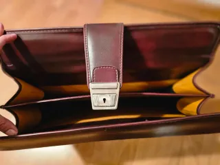 Maletín de piel para documentos