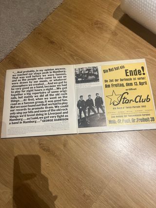 Vinilo Lo primero de los Beatles con Tony Sheridan