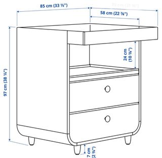 Cambiador Ikea Myllra