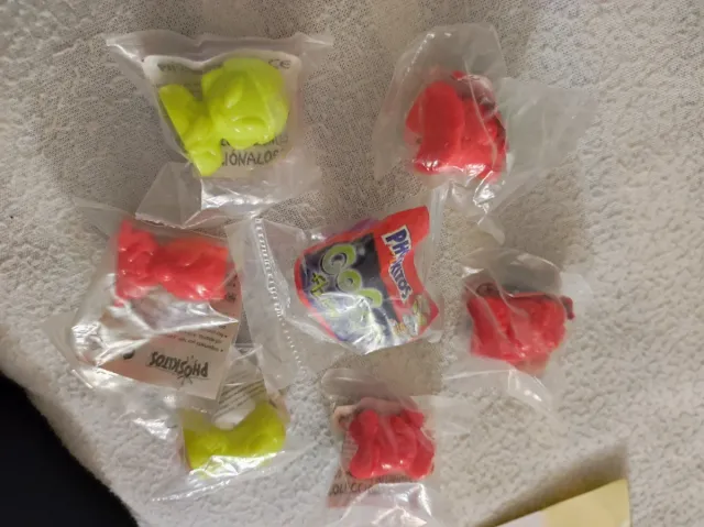 7 figuras GoGos Aliens Phoskitos  original 1990