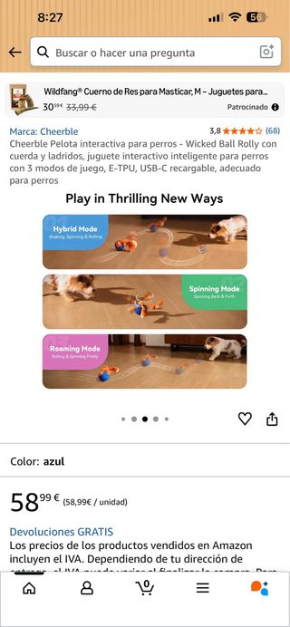 Repuestos Cheerble Wicked Ball Rolly