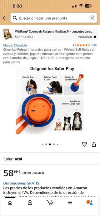 Repuestos Cheerble Wicked Ball Rolly