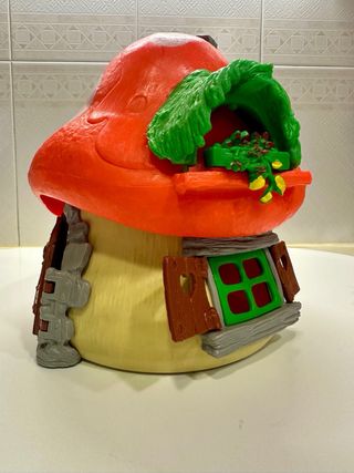 Lotto Casa Puffi Vintage + 3 Figure