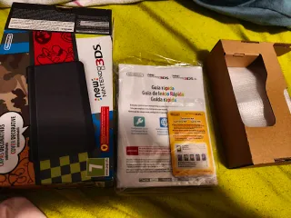 Nintendo New 3DS Negra con caja