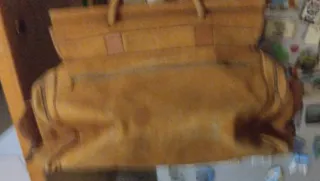 Borsone da viaggio in pelle