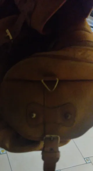 Borsone da viaggio in pelle