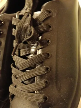 Zapatos T45 Hombre Negros Nuevos