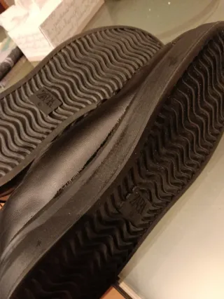 Zapatos T45 Hombre Negros Nuevos