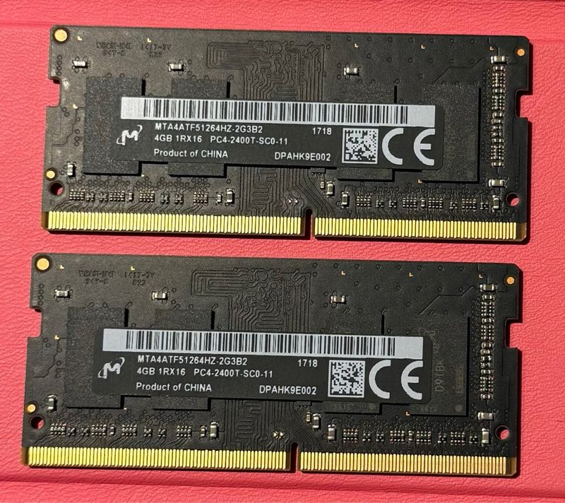 Kit RAM Crucial 16GB DDR4 2400MHz SODIMM afbeelding 2