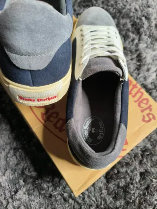 Zapatillas Brooks Brothers Talla 43 Azul Marino