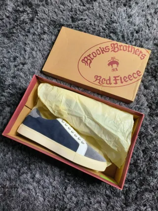 Zapatillas Brooks Brothers Talla 43 Azul Marino