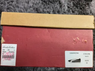 Zapatillas Brooks Brothers Talla 43 Azul Marino