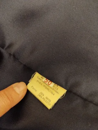 Chaqueta caballero pekari azul marino