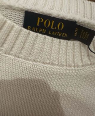 Jersey Ralph Lauren USA Blanco Talla M