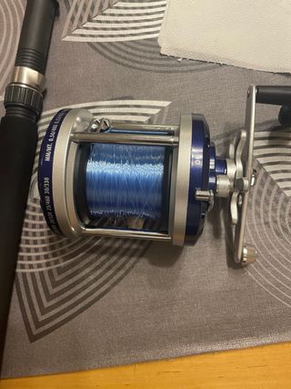 Caña de curricán para pesca