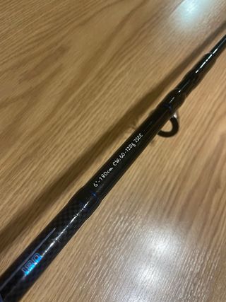 Caña de curricán para pesca