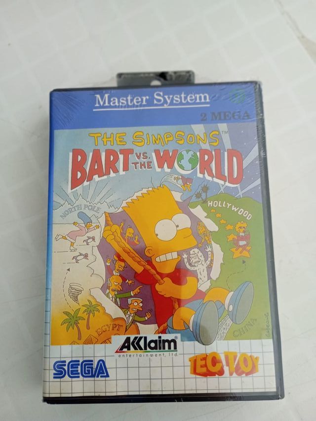 MASTER SYSTEM LIGHT PHASER AZUL TECTOY RARÍSIMO