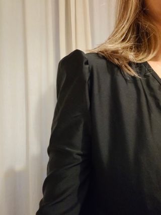 Vestido Shein Negro Talla M - Nuevo, perfecto