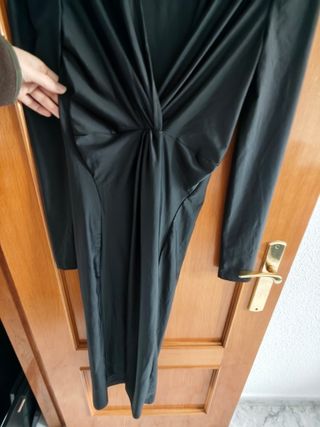 Vestido Shein Negro Talla M - Nuevo, perfecto