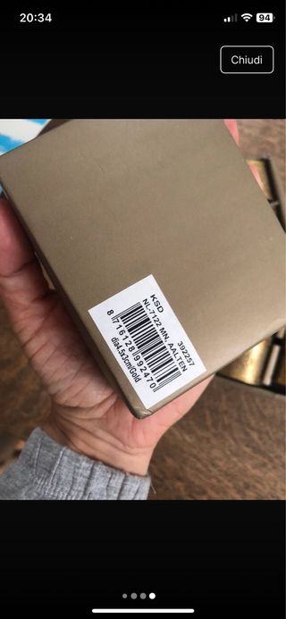 Set 12 Portatovaglioli Ottone Dorato