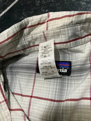 Camicia a quadri Patagonia uomo
