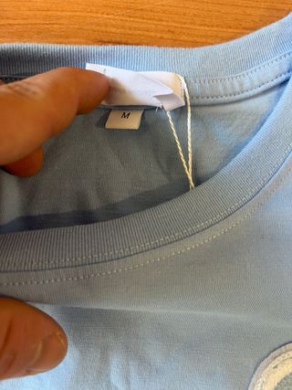 Camiseta AMI Paris Color Baby Blue