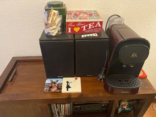 Mueble bar madera con ruedas