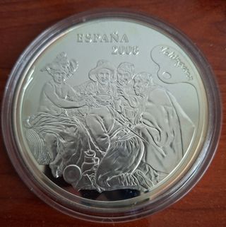 CINCUENTIN FNMT 2008 VELAZQUEZ MONEDA 50 € RARA