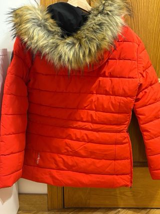 Abrigo Geographical Norway Rojo