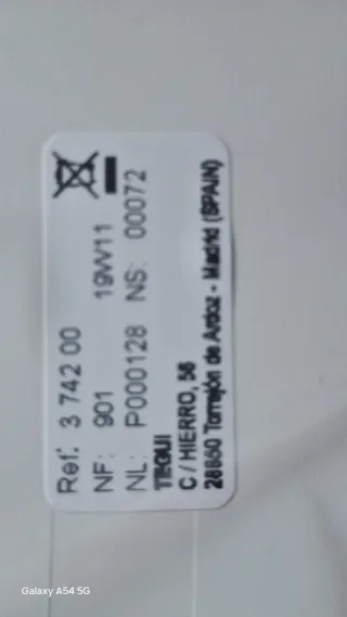 Telefonillo Tegui Blanco E-71E