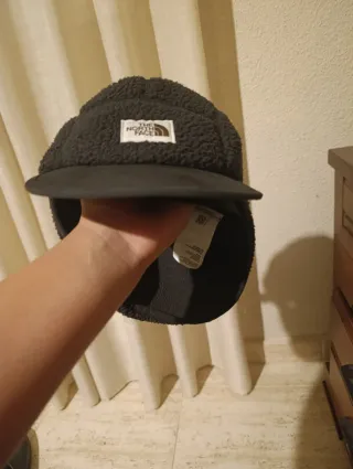 Gorra The North Face Negra Borreguito