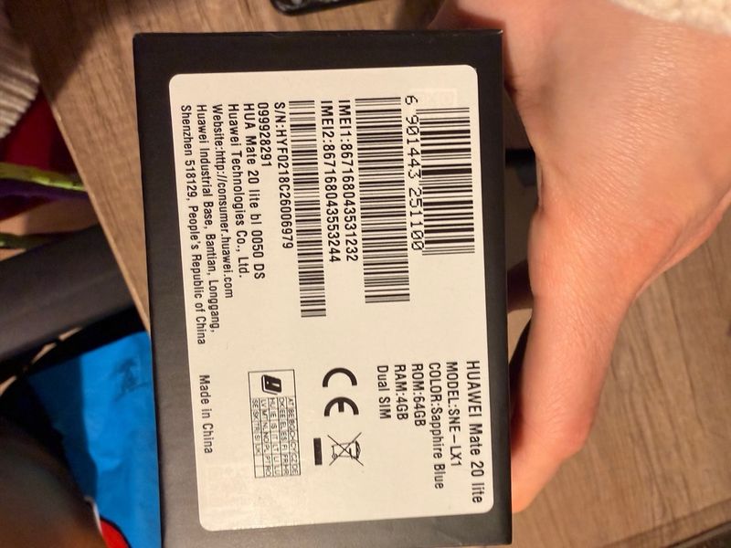 Huawei Mate 20 Lite 64GB Negro afbeelding 4