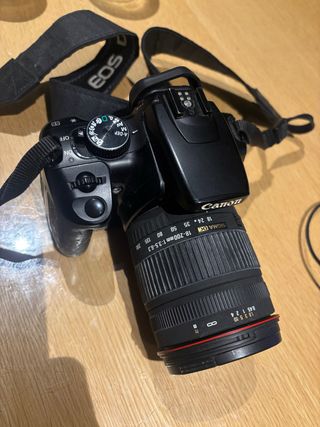Cámara Canon EOS 400D + Objetivo Sigma 18-200