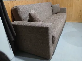 Sofá Cama Beige Tela