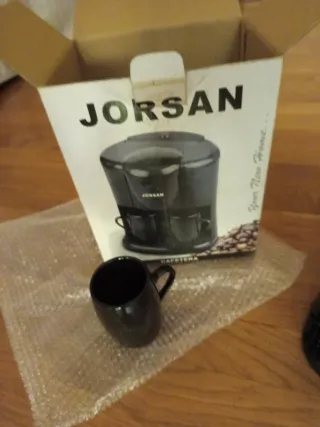 Cafetera JORSAN negra