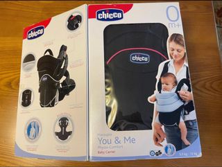 Marsupio Chicco You & Me nero/rosa