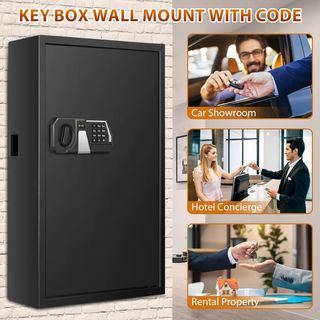 Caja fuerte para 144 llaves ignífuga 66x43cm