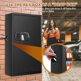 Caja fuerte para 144 llaves ignífuga 66x43cm