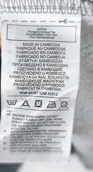 Adidas Core 18 Fleece Hoodie - Dark Grey Heather -