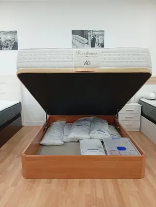 Canapé abatible de madera