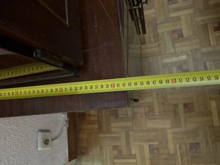 Mueble de salón madera y cristal